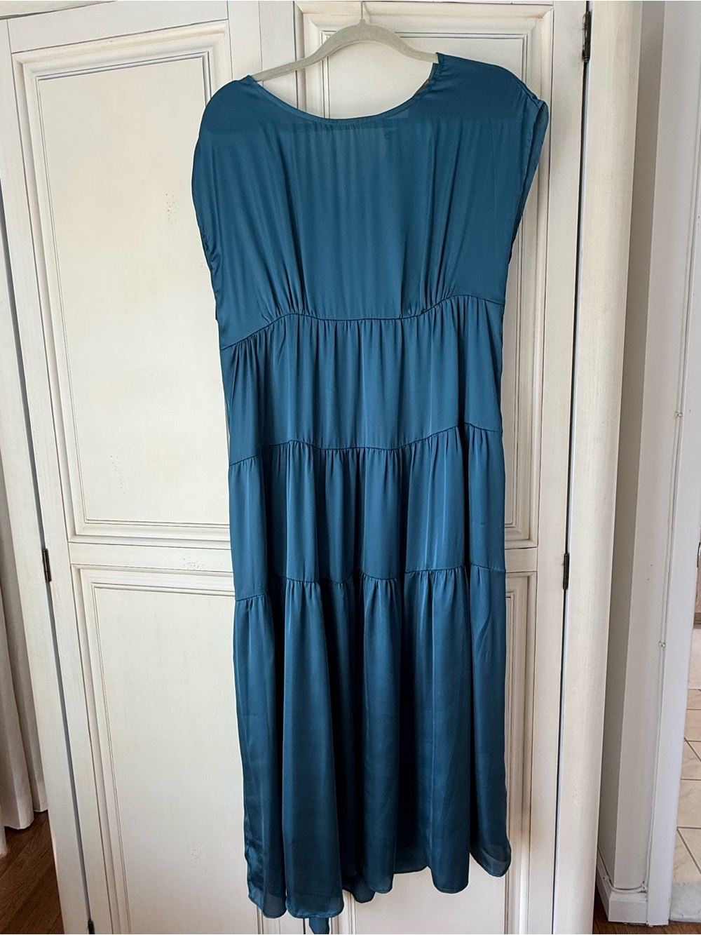 everleigh Teal Tiered Maxi Dress